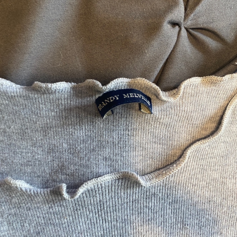 Brandy Melville long sleeve half top